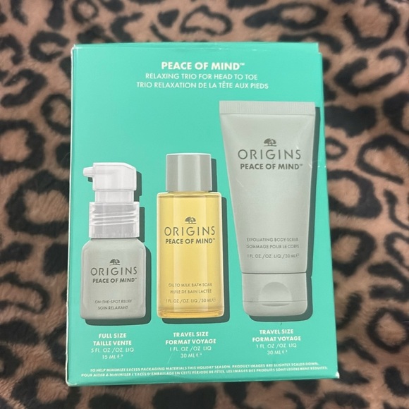 Origins Skincare Set PEACE OF MIND
Relaxing Trio For Head To Toe - Picture 1 of 5